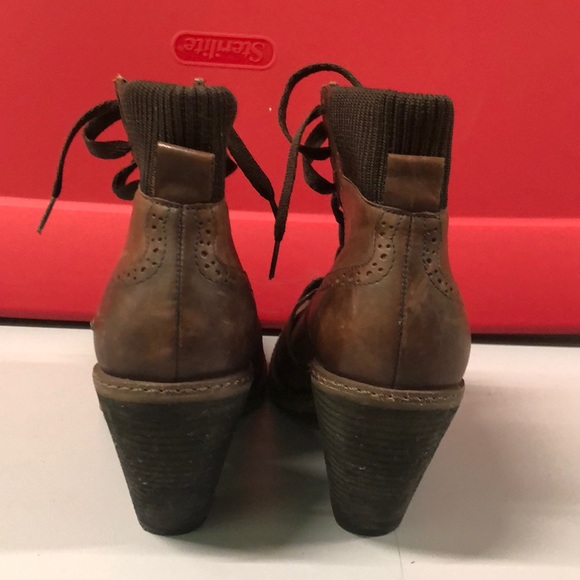 Size 10 Schuler Sons Philadelphia heeled shoes - Picture 2 of 5